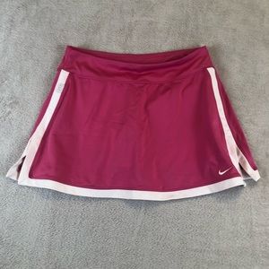 NIKE GOLF womens dri  fit Tennis/golf Skort Puchia  Size Small